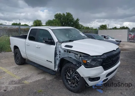 2022 Ram 1500 Big Horn 4X2 6'4 Box из США, поврежденный, VIN 1C6RREBT8NN147878